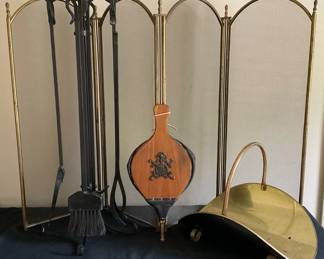 Brass Fireplace Accessories
