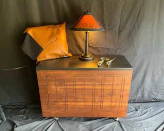 Unique Cabinet With Decor
