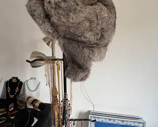 Rabbit Fur Hat 