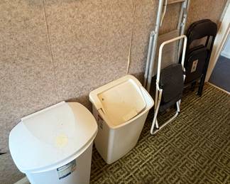 Trash Bins & Ladders 