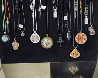 Custom necklaces, individually sold