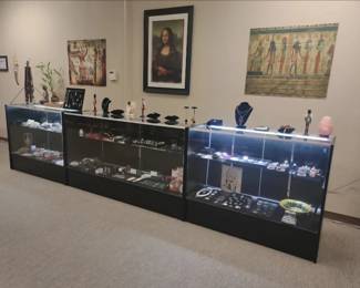 Display cases, can be sold individually or as a group