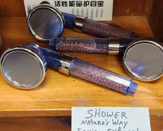 Ionizing shower heads, individually sold