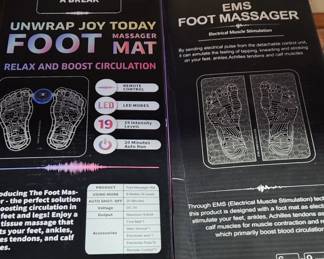 EMS foot mats, individually sold