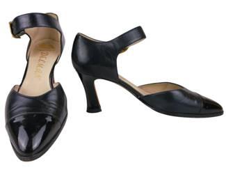 Vintage Delman High Heel Mary Jane Shoes
