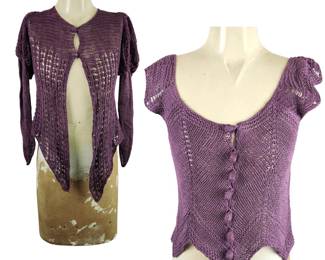 Vintage Knit Tops