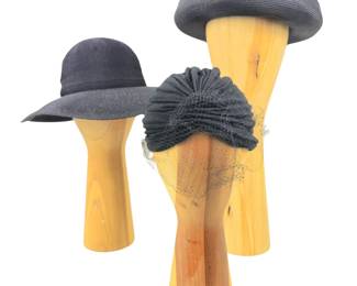 Vintage Black Hats