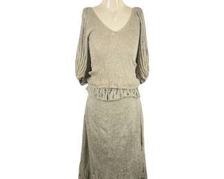 Vintage Knitted Two Piece