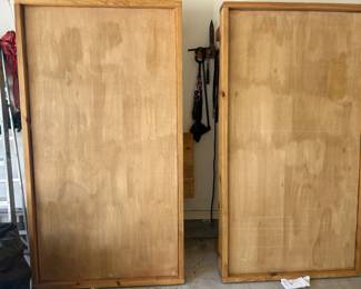 Hand made twin bed frames
