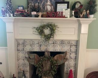 Various Christmas items