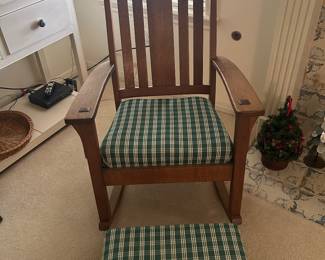 Craftsman rocking chair