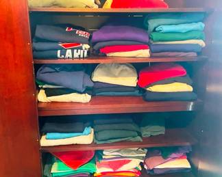 sweatshirts, sweaters galore and much more!
