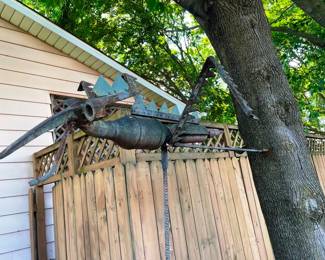 Awesome yard art!