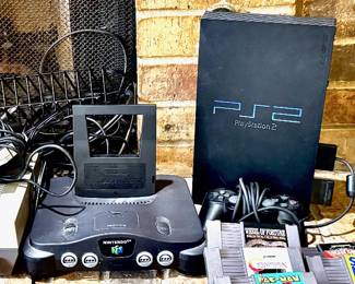 Classic 1st Generation Nintendo, Nintendo 64, Playstation 2