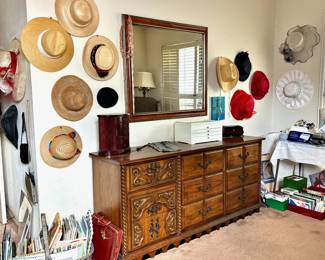 Decorative Double Dresser, Lady's Hats
