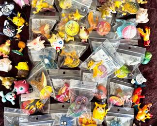 Mini Pokemon Figures, 1999