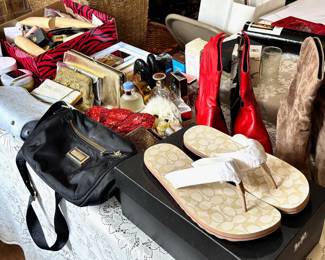 "Hopalong" Boots, &Lotions, Purses.