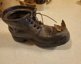 Petite Choses Die Cast Shoe with Butterflies