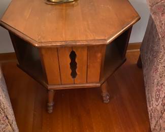 Tell City Octagon Side Table