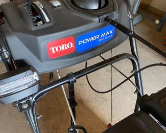 NEW Toro Power Max 826OHAE two-stage electric start gas snow blower