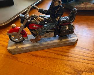 Summit Collection Motorcycle Statue