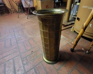 Vintage Brass Umbrella Stand