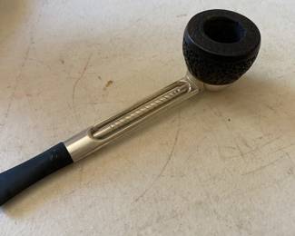 Falcon Pipe Made in England, aluminum/wood detachable