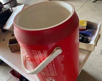 Vintage Original Coca Cola Can shaped Cooler