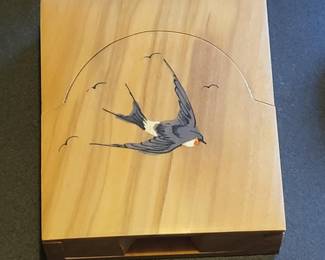 Pocket Watch Stand / Box - a cleaver box that slides out tilts back to hold your pocket watch to be used as a clock