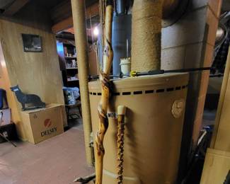 Beautiful Hand Carved Walking Sticks