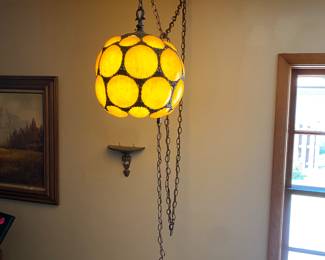 Mid Century Swag Lamp