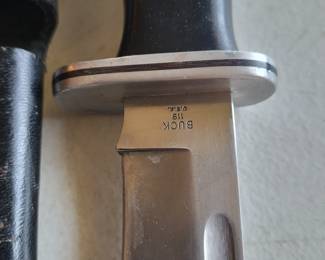 Buck 119 USA Hunting Knife w/sheath