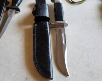 Buck 119 USA Hunting Knife w/sheath