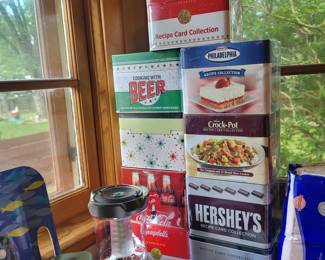NEW Recipe Card Collection tin full of recipes