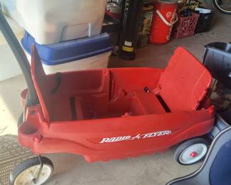 Radio Flyer 2 seat wagon 