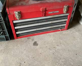Craftsman 3 Drawer metal portable toolbox