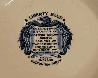 Staffordshire Liberty Blue 10" Tureen Casserole NO LID