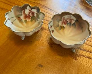Hand Painted Porcelain dish from the Nippon Era