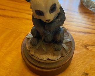 Giuseppe Armani Porcelain Panda Figurine