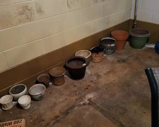 Assorted Flowerpots