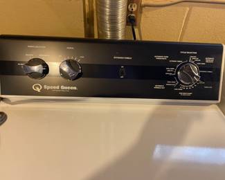 Speed Queen 7.0 Cu. Ft. White Front Load 4 cycle Gas Dryer