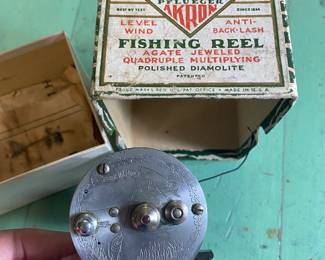 Pflueger "Akron" No #1893 Level Wind Fishing Reel