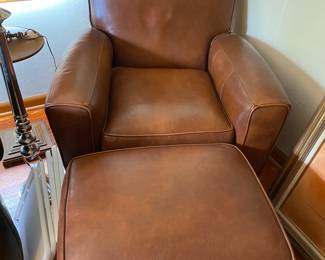 Club Chair & Ottoman