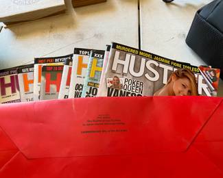 Hustler magazines