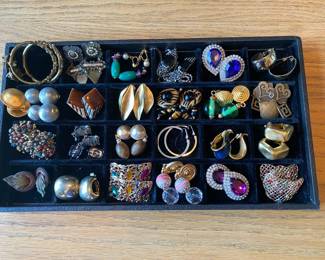 Jewlery Clip on Earings - Brands: Musi, Napier, Norma Jean, Baer SF & Erwin Pearl