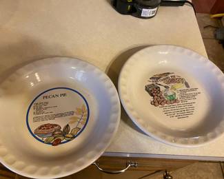 Pie Recipe Plates