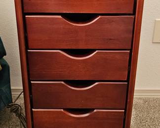 Small side/filing table
