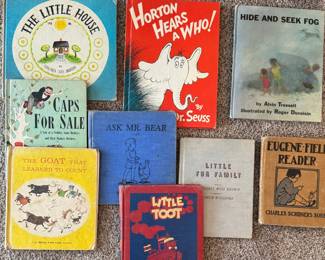 Nice selection children's books - vintage and not so vintage