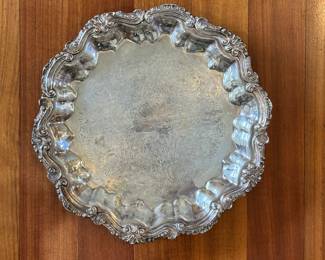 Several silver plate pieces