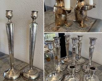 Lots of pretty candlesticks